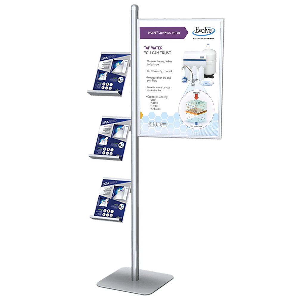 ClearFlo Sign Post Literature Holder-image
